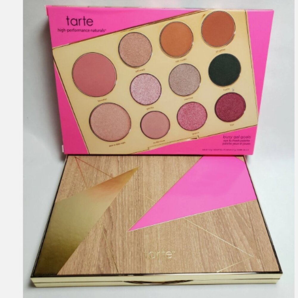 Tarte Busy Gal Goals Eye & Cheek Palette NIB